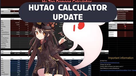 hu tao pull calculator|Hu Tao Damage Calculator : r/HuTao.